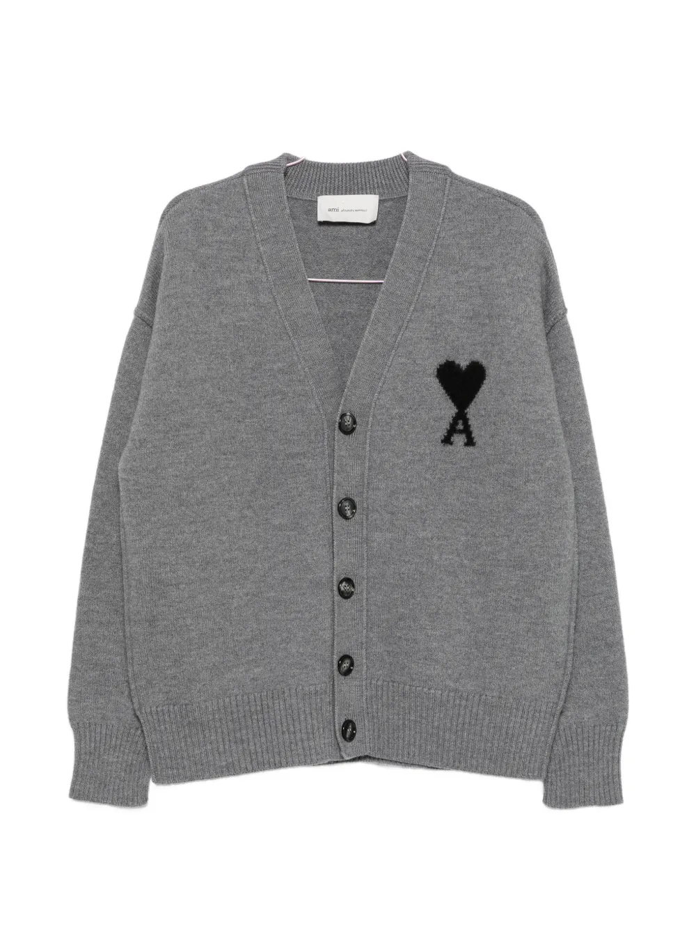 AMI Paris Ami de Coeur crew-neck sweater - Grau