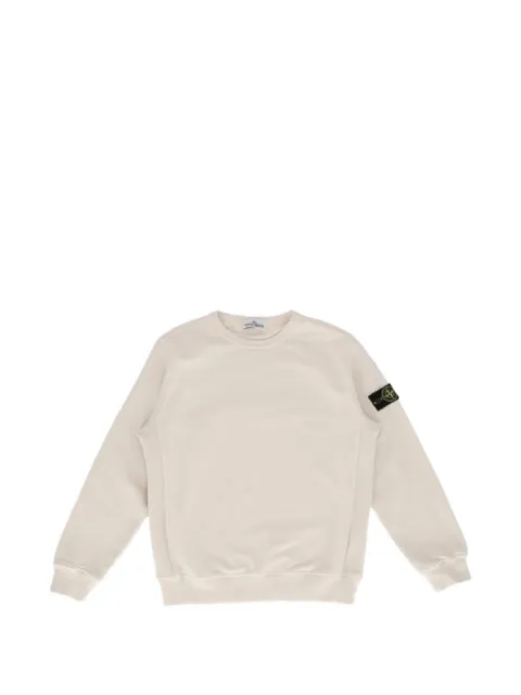 Stone Island Junior sweatshirt med logomærke