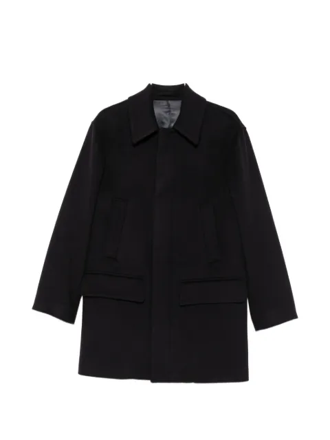 Lardini Peggy concealed-front virgin wool coat