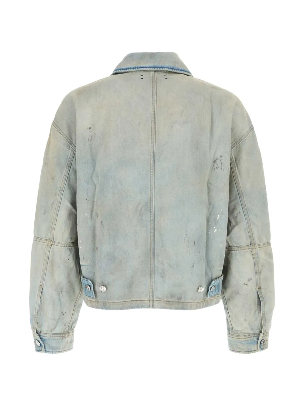 AMIRI Jack met gerafeld-effect Blauw