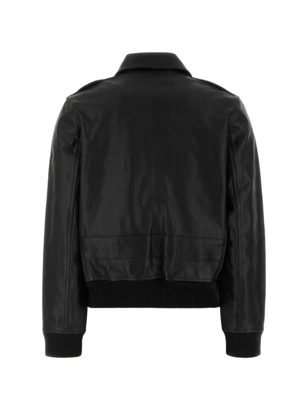 A.P.C. Gaelle leren jack Zwart