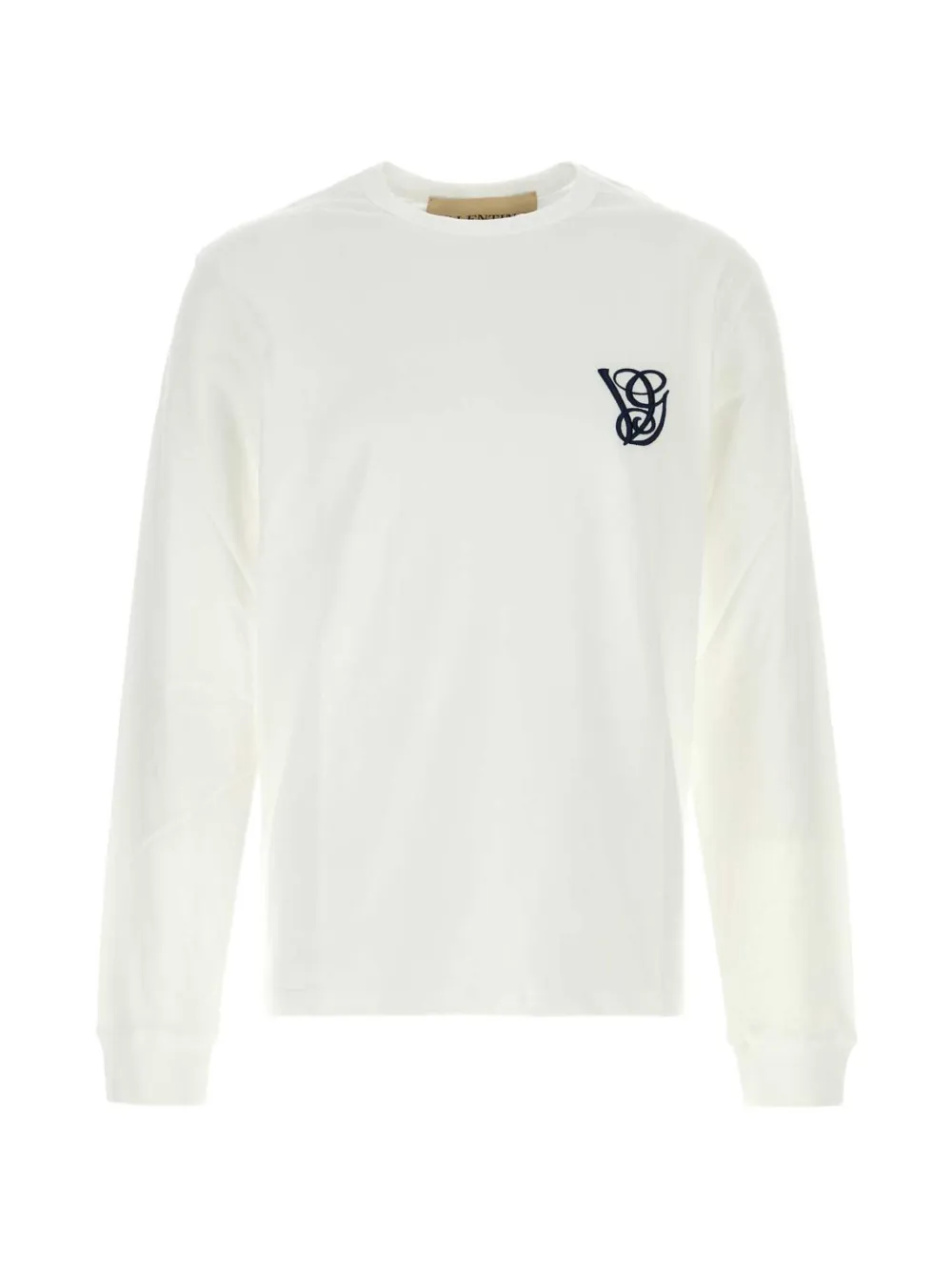 Valentino Garavani VG logo-embroidered long-sleeved T-shirt