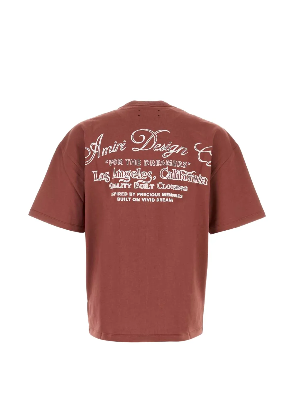 AMIRI T-shirt met logoprint Rood