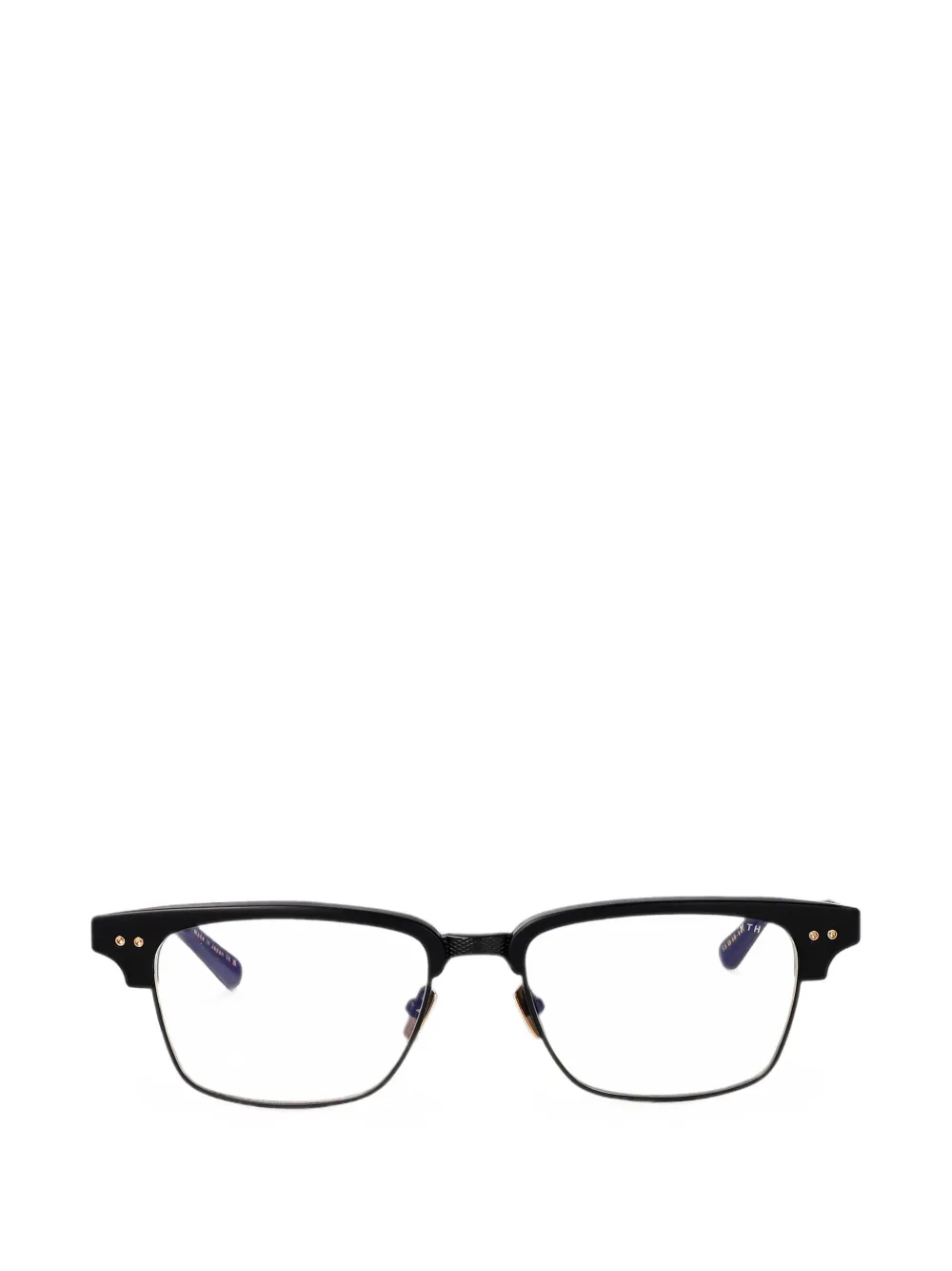 Dita Eyewear Statesman Three browline-frame glasses - Nero
