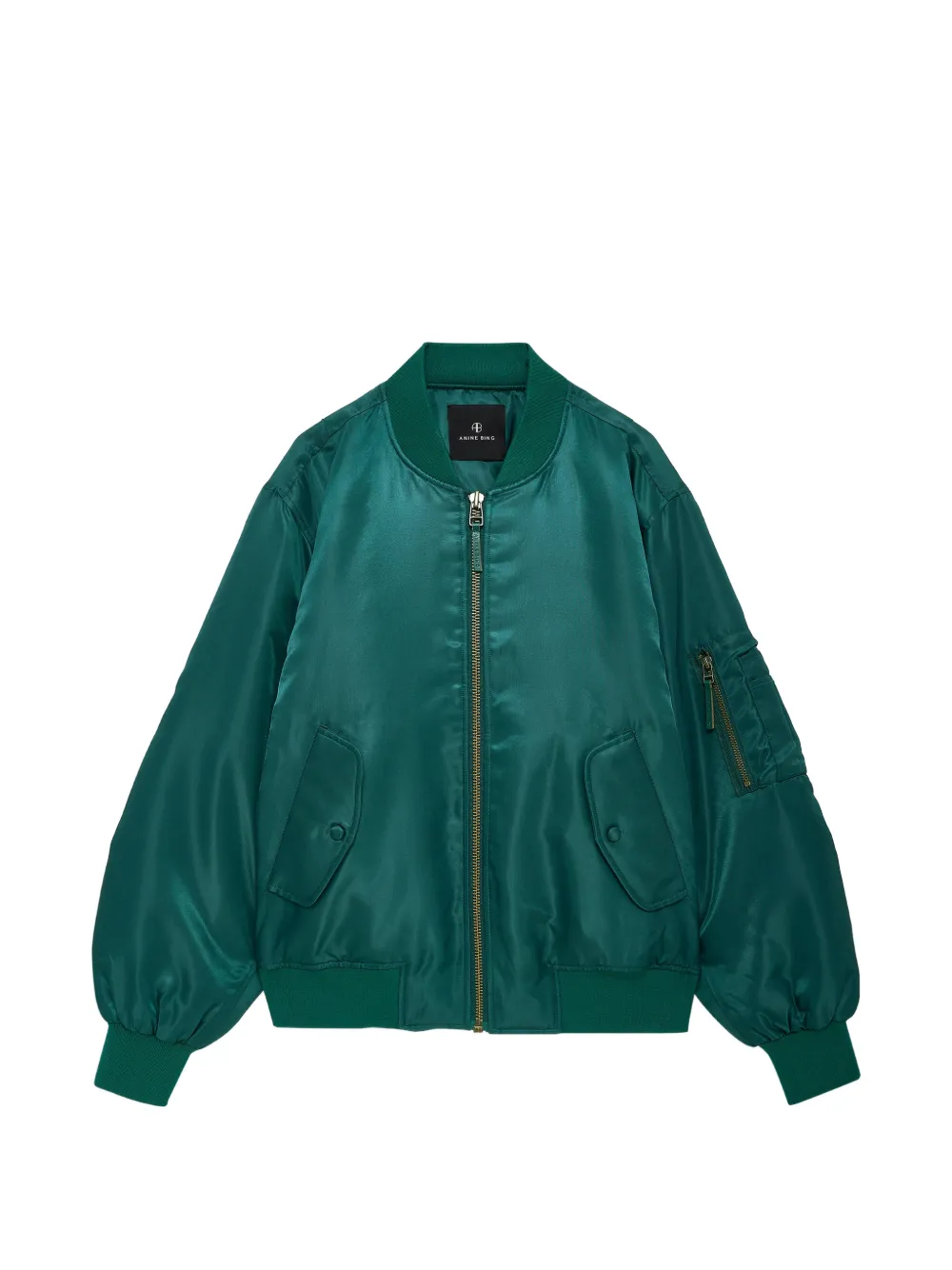 Anine Bing Leon Bomber In 그린