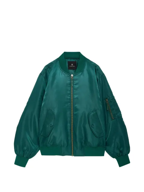 ANINE BING Leon bomber - deep emerald