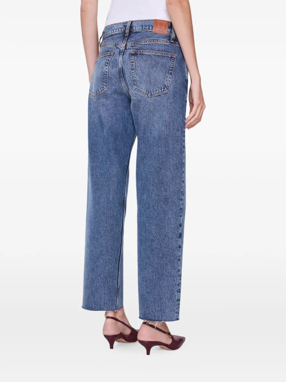 ANINE BING Gavin jeans 29" dark indigo Blauw