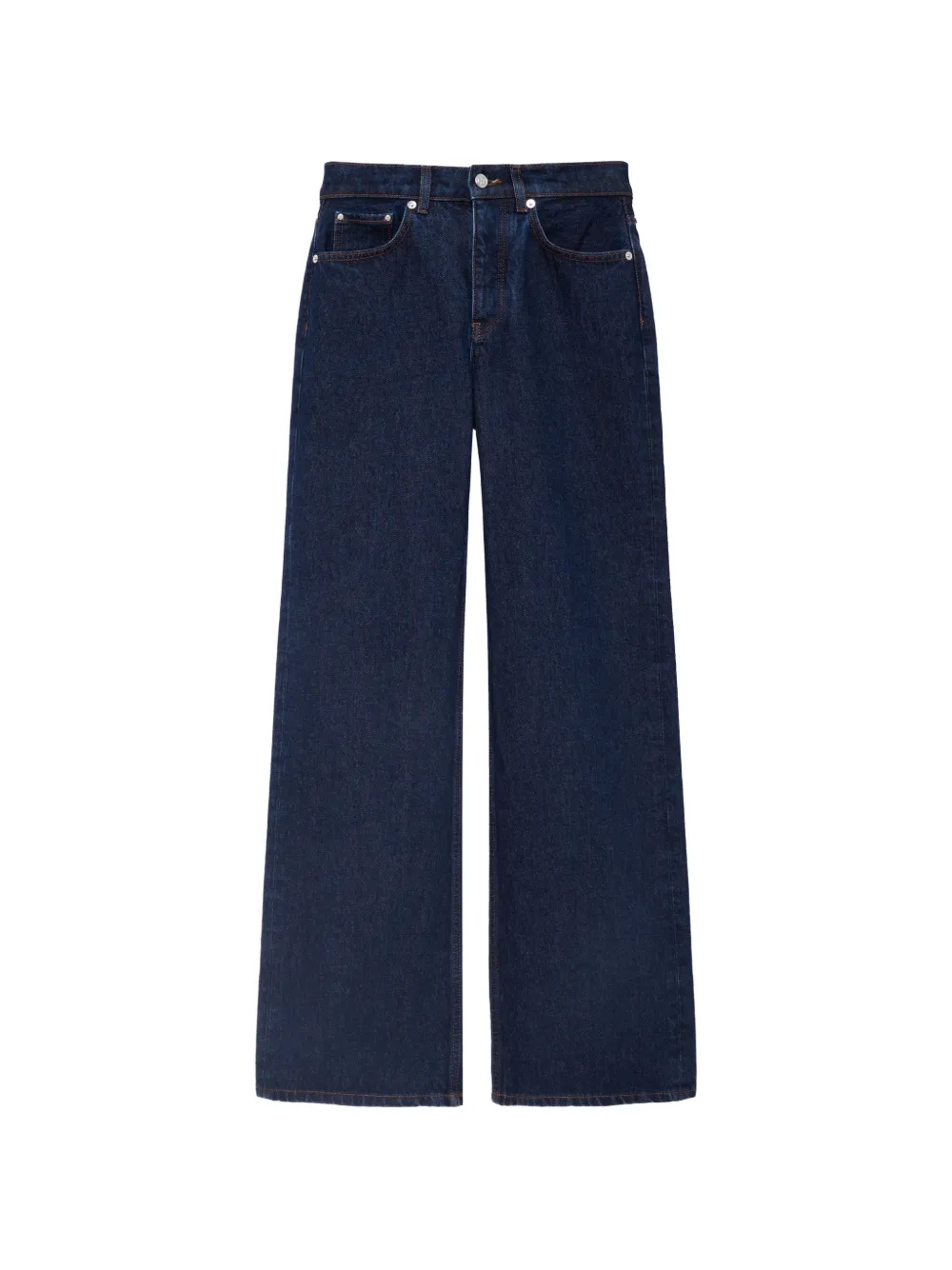 ANINE BING Hugh wide-leg jeans - Blau