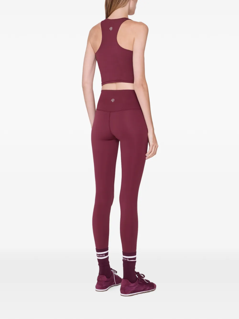 ANINE BING Dave legging Rood