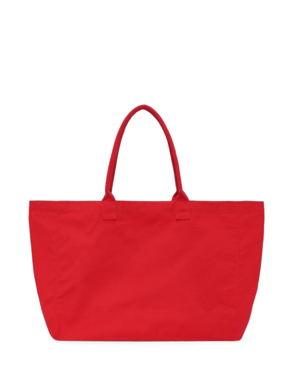 ANINE BING Leo canvas shopper Rood
