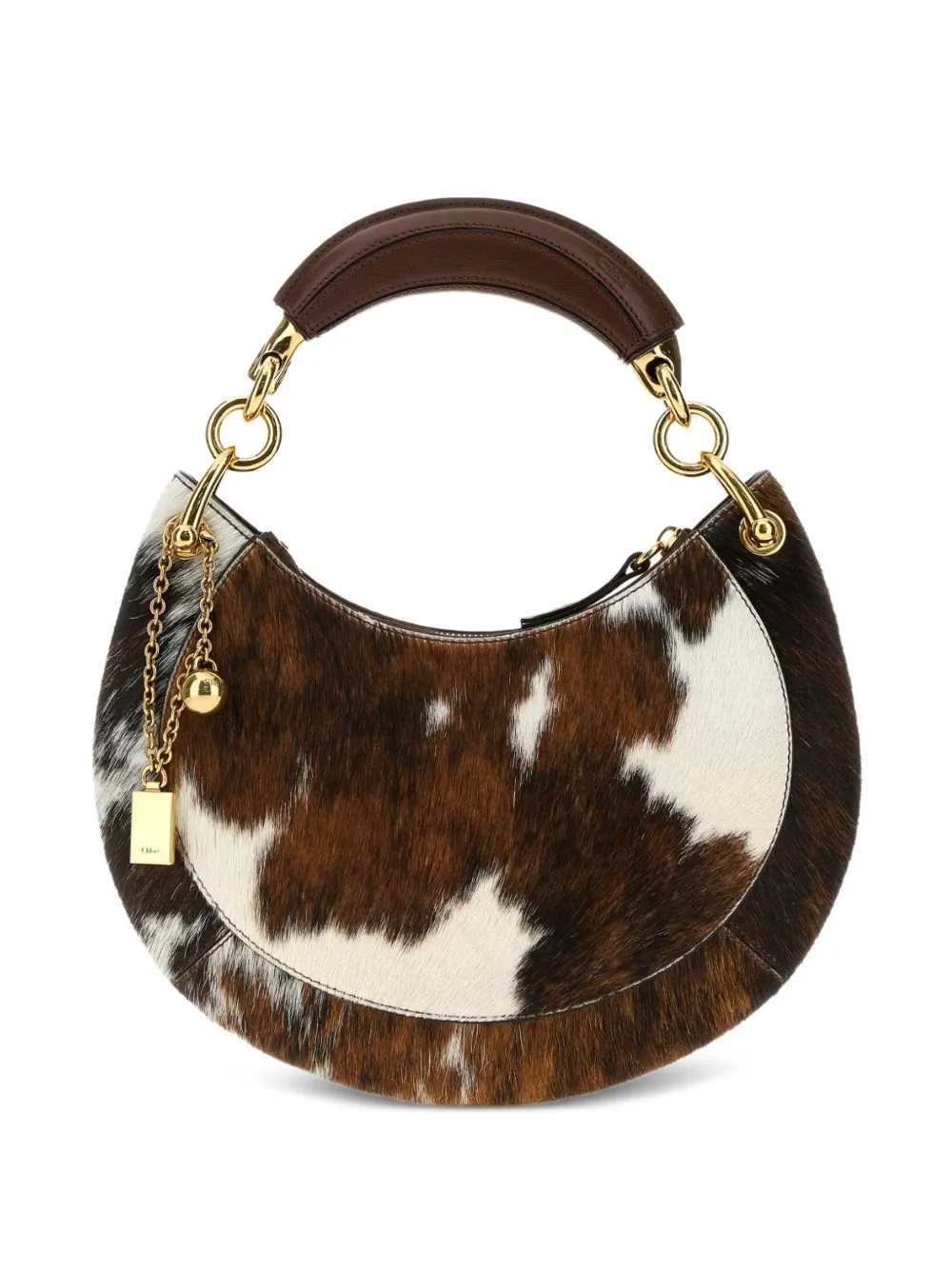 Chloé Borsa a spalla Banana piccola - Marrone