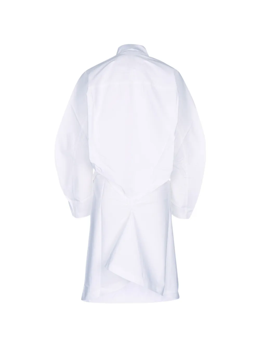 Jacquemus The Colombe ruimvallende jurk met ronde mouwen Wit