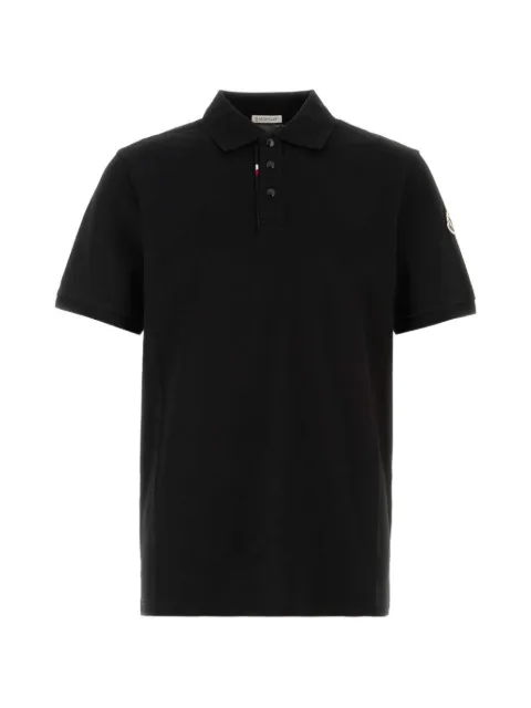 Moncler logo-patch short-sleeve polo shirt