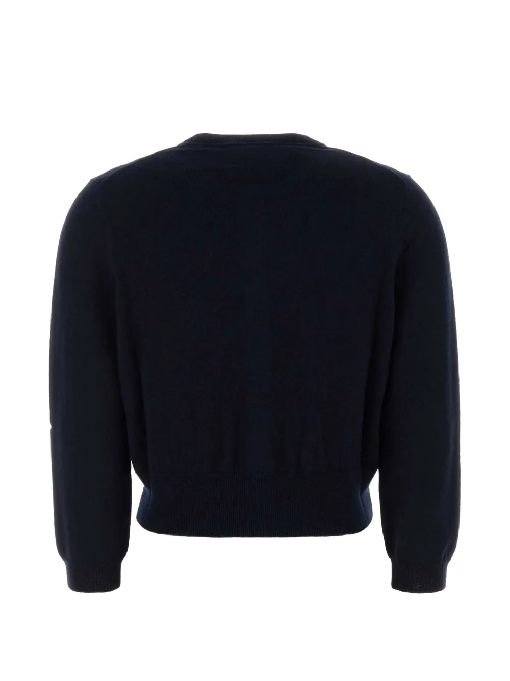 MARANT ÉTOILE Lona intarsia vest met logo Blauw