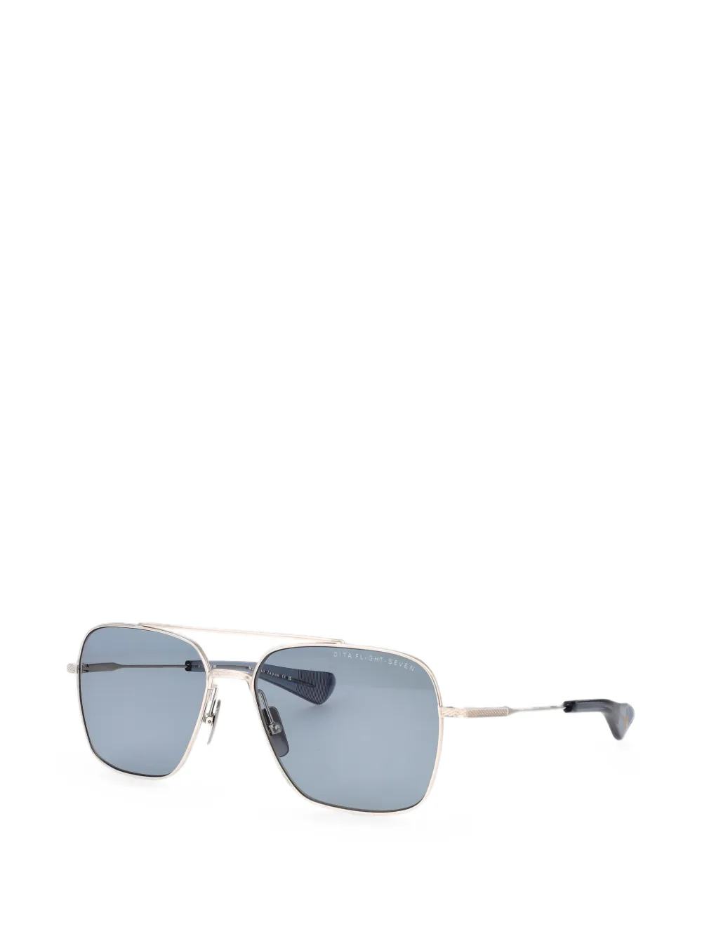 Dita Eyewear Flight-Seven zonnebril met navigator montuur Zilver
