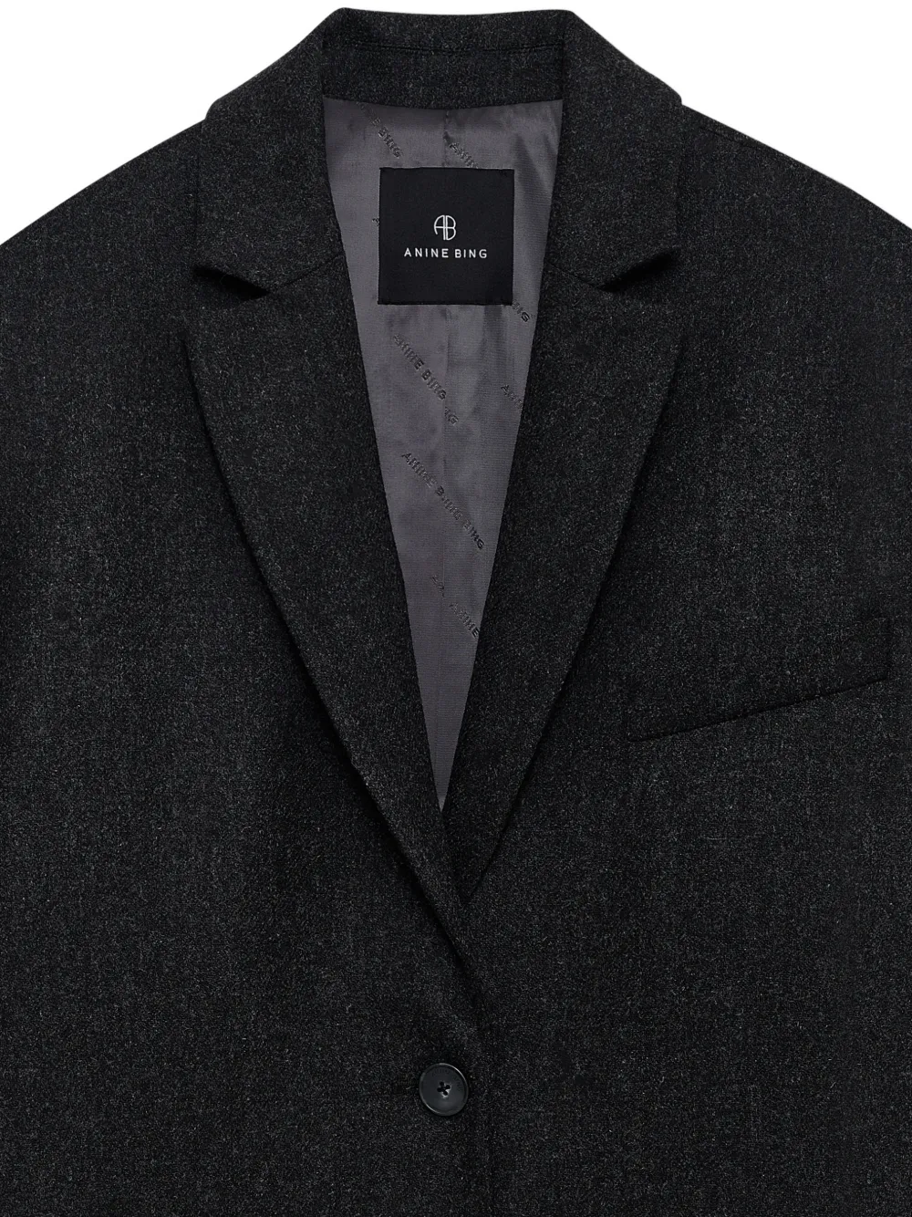 ANINE BING Quinn blazer Grijs
