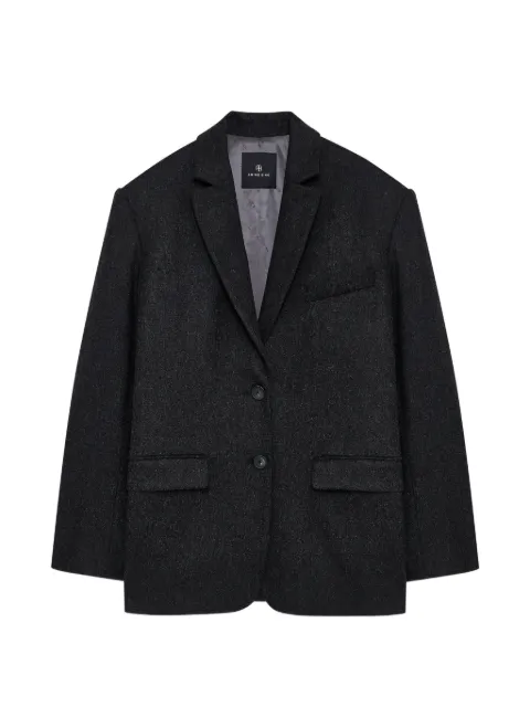 ANINE BING Quinn blazer - dark grey