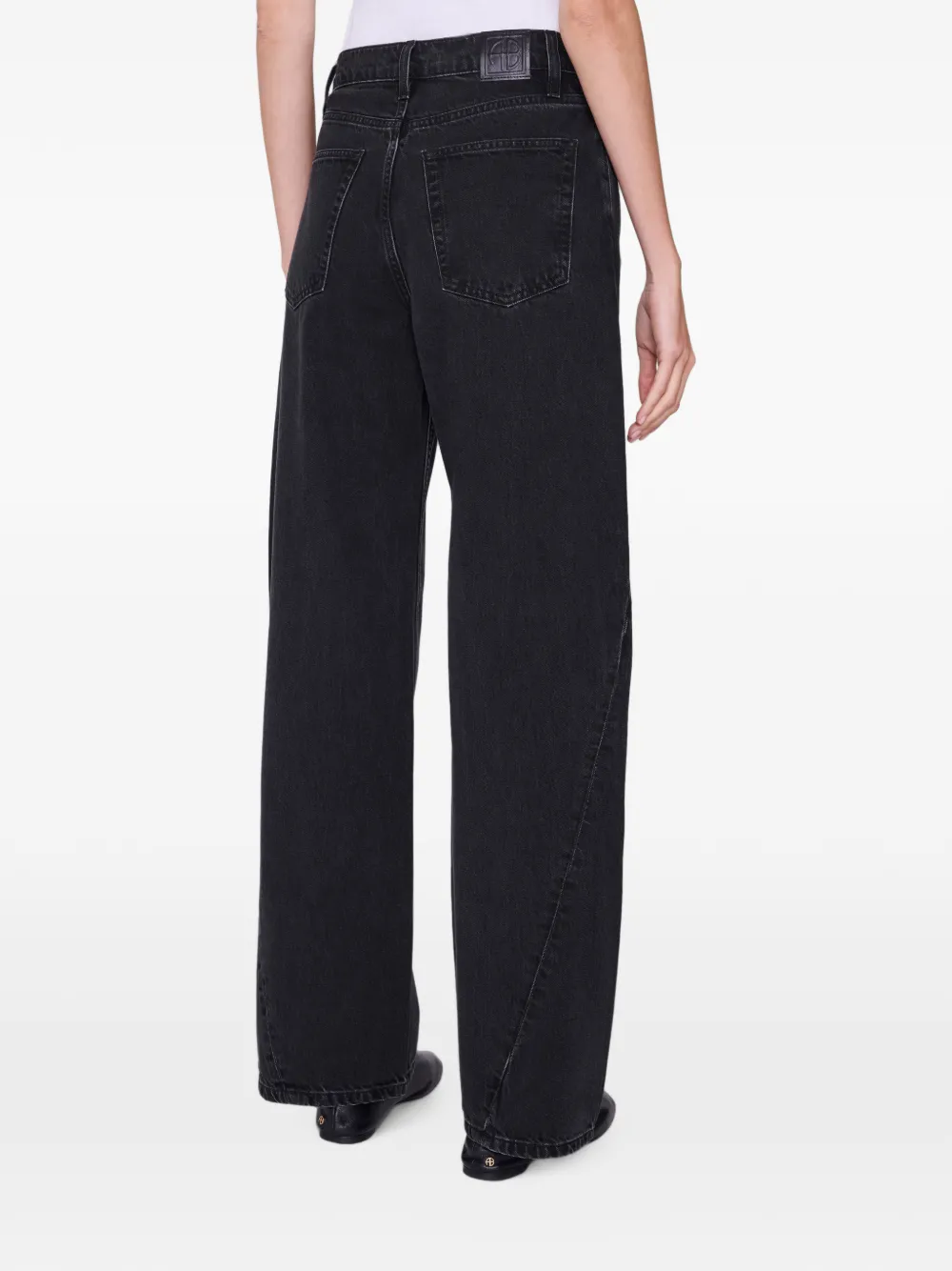 ANINE BING Brie 33" jeans Zwart