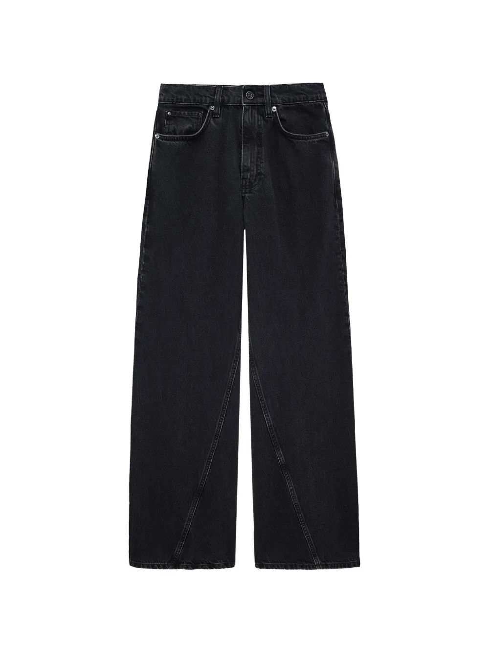 ANINE BING Brie jeans 33" - black - Nero