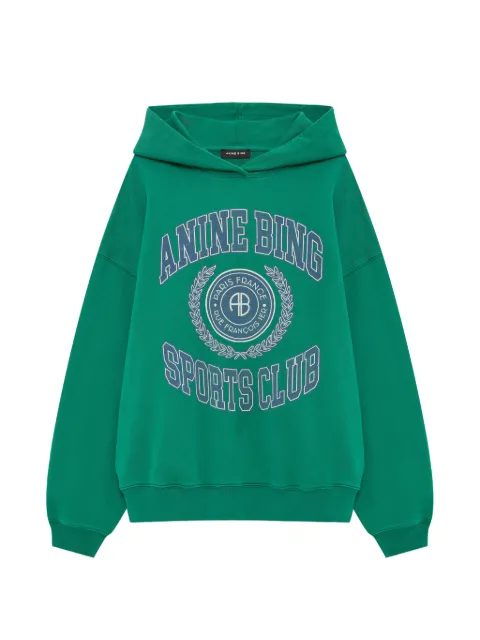 ANINE BING Harvey sweatshirt collegiate - green