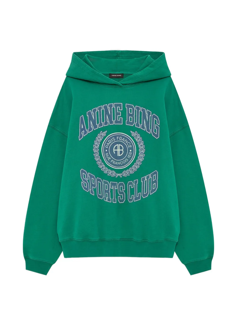 ANINE BING Harvey sweatshirt collegiate - green - Verde