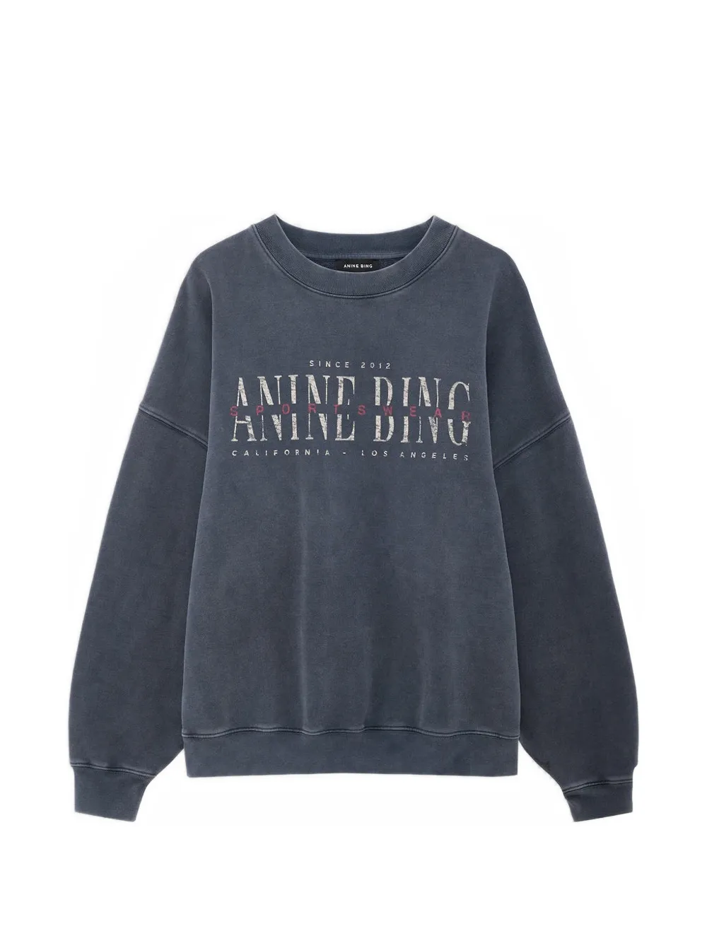 ANINE BING Miles Sport Club sweater Grijs