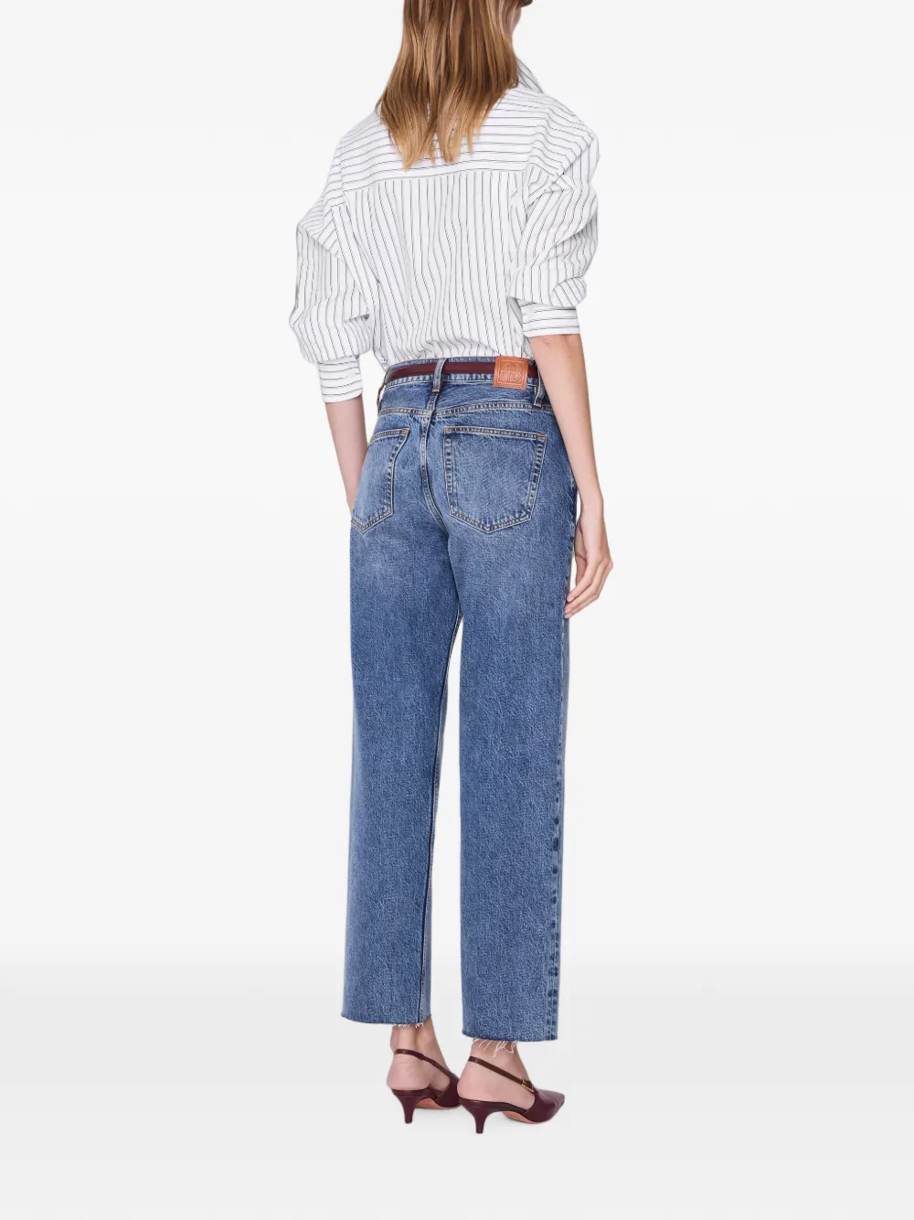ANINE BING Scott blouse Wit
