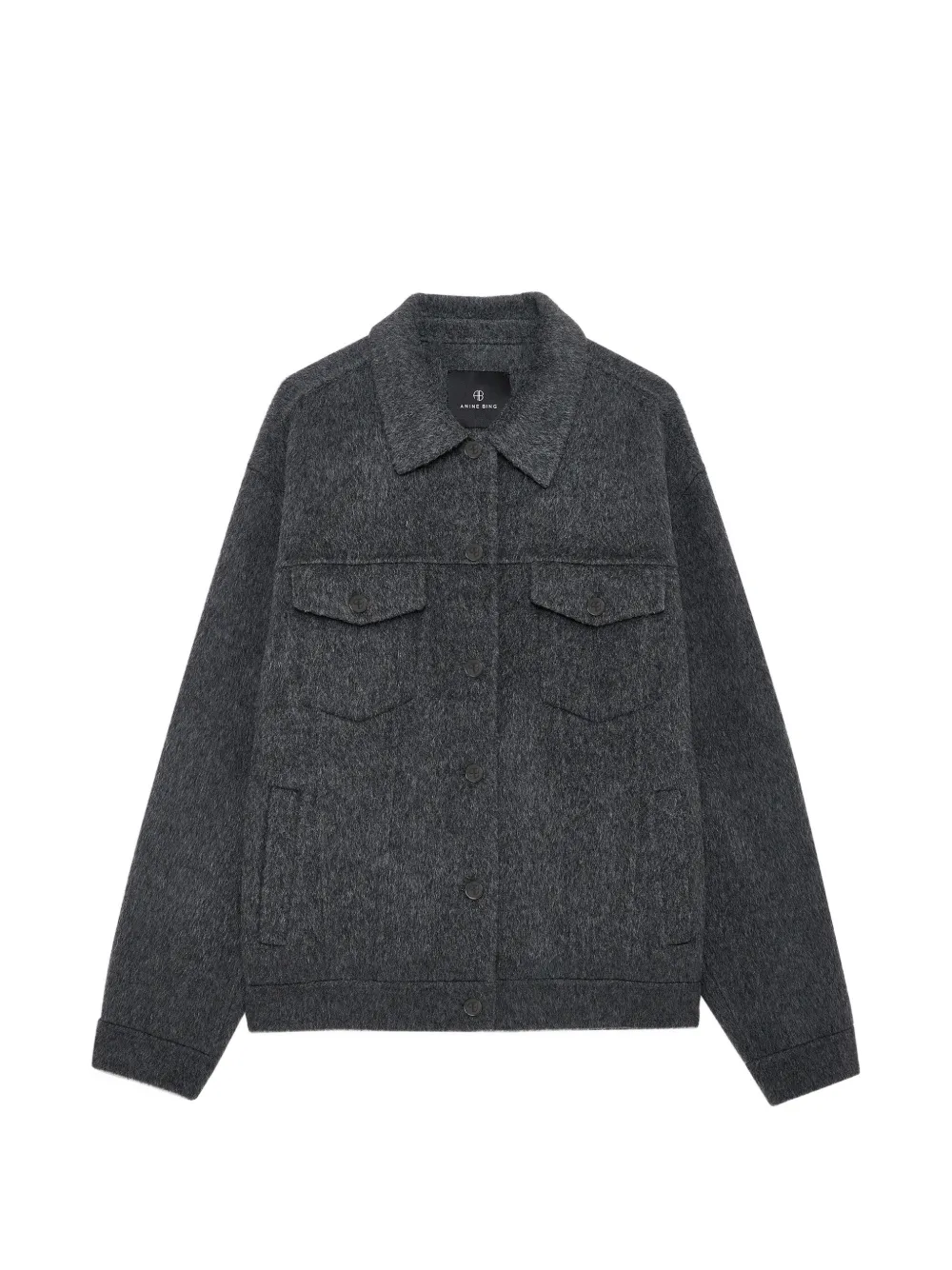 Anine Bing Rory Jacket In Grey
