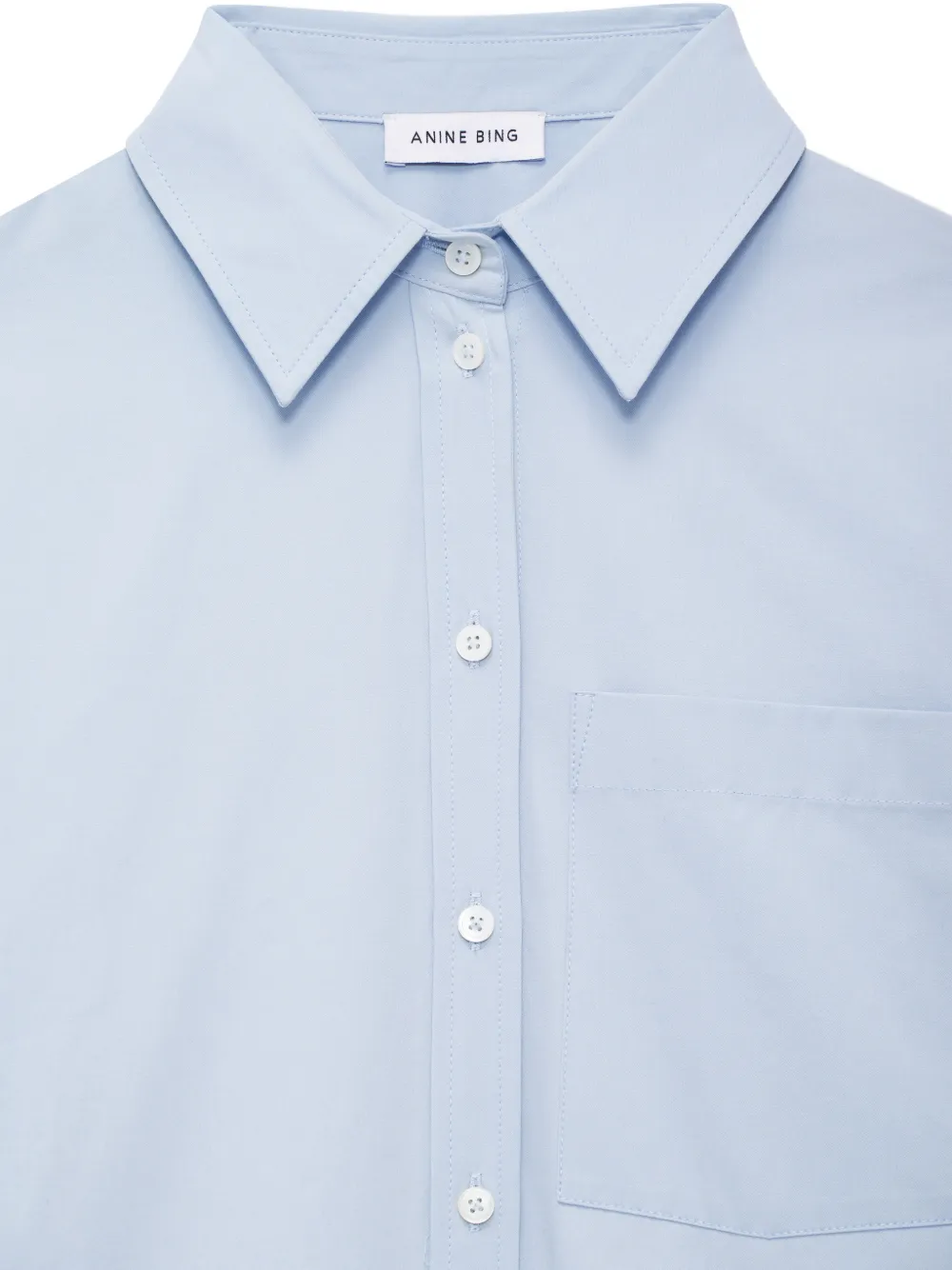 ANINE BING Scott blouse Blauw