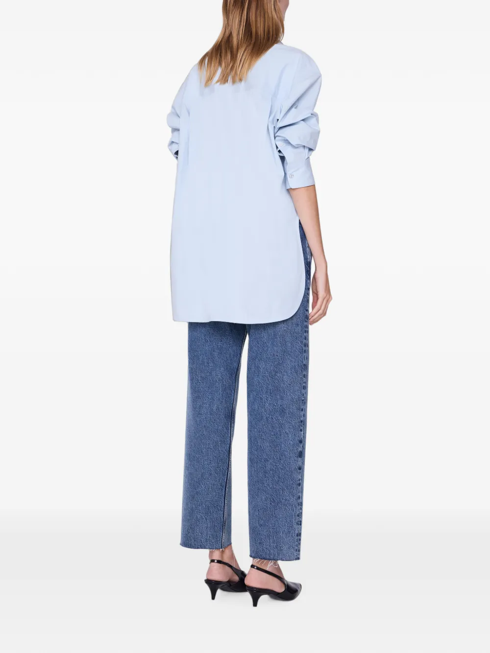 ANINE BING Scott blouse Blauw