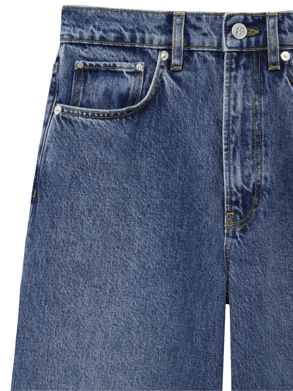 ANINE BING Brie 33" jeans Blauw