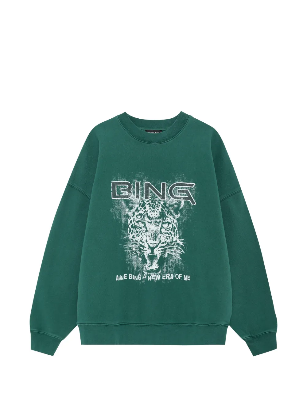 ANINE BING Miles sweatshirt Leo Muse - deep emerald
