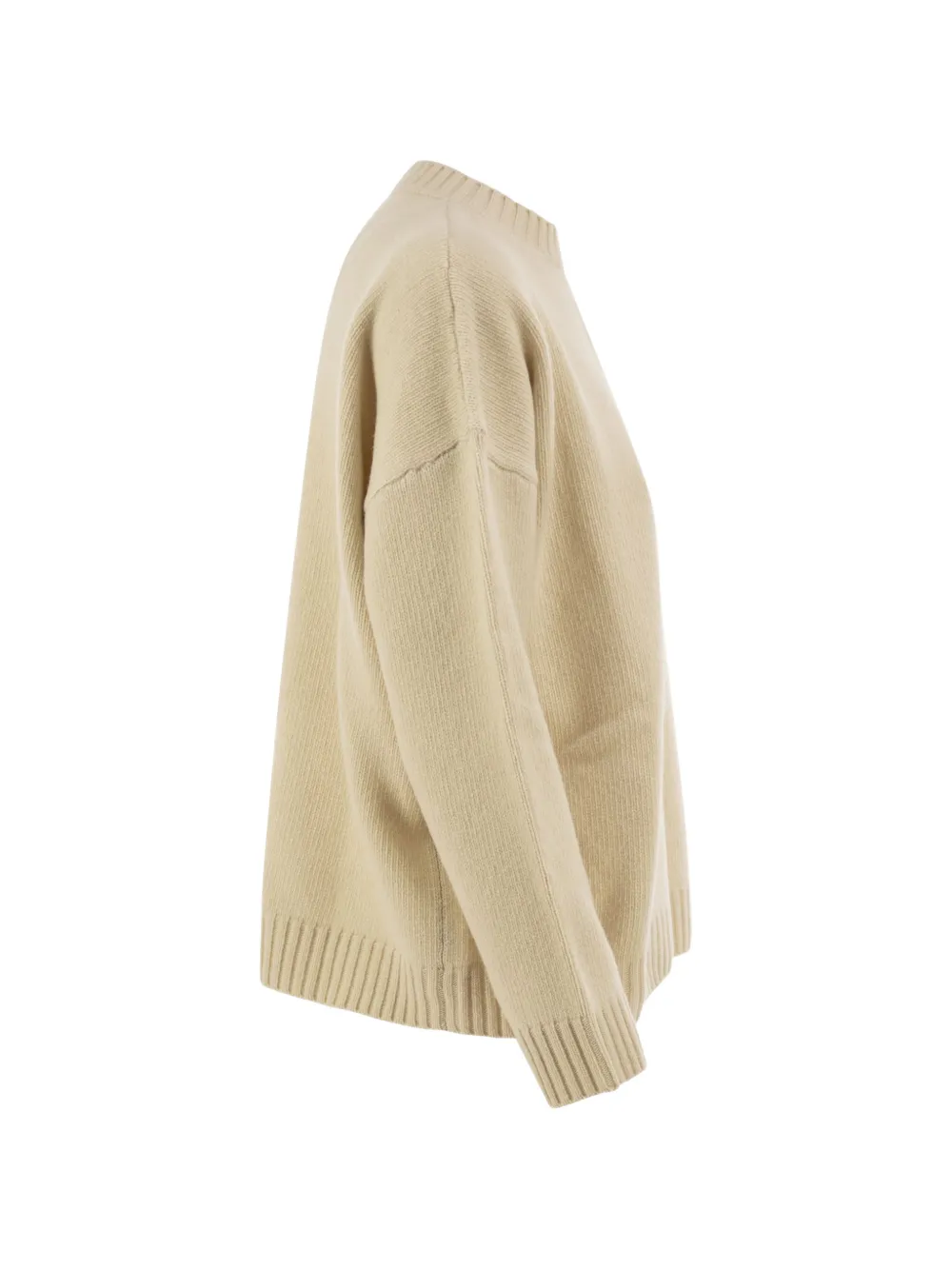 Weekend Max Mara Sibari trui met ronde hals Beige