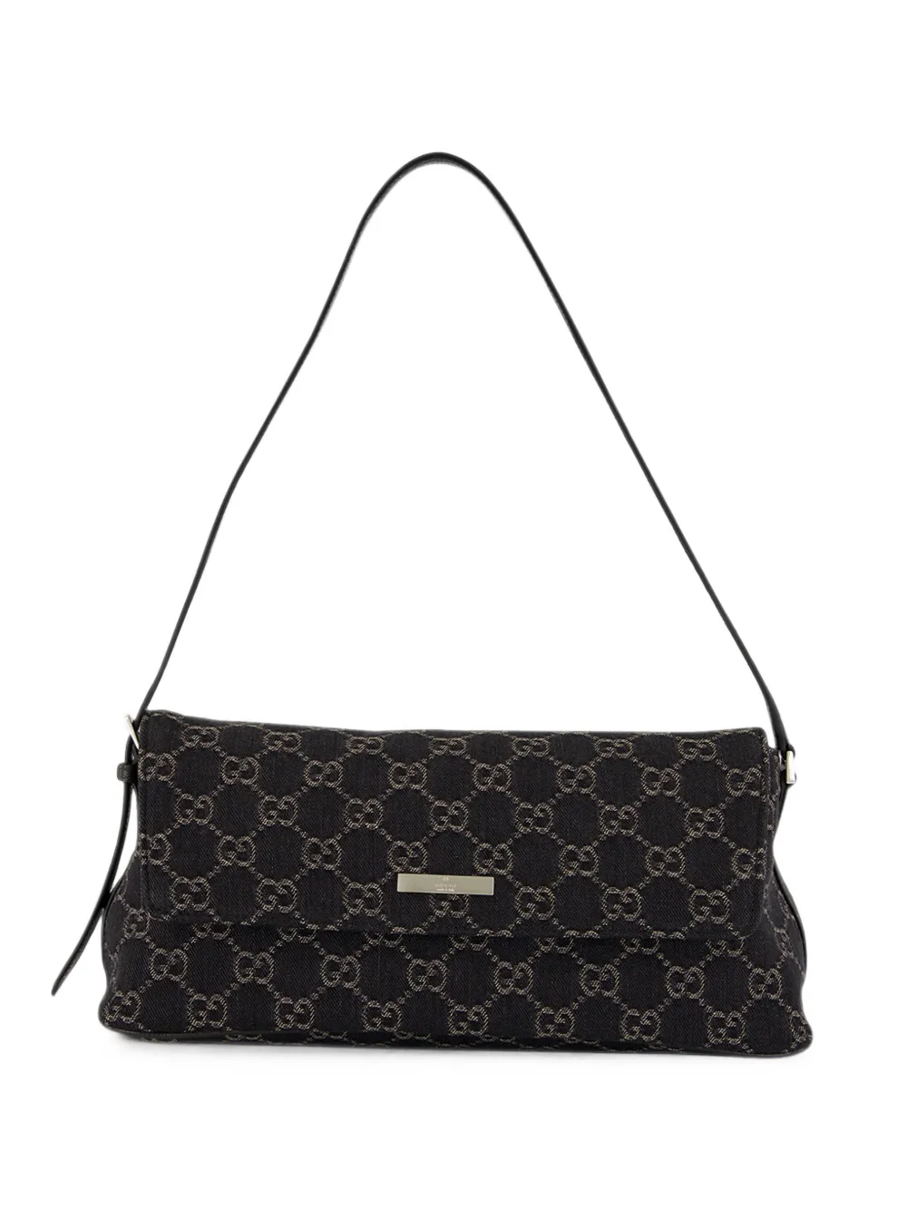 Gucci Gg Supreme Canvas Shoulder Bag In Purple