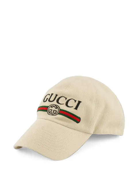 Gucci logo-embroidered baseball cap