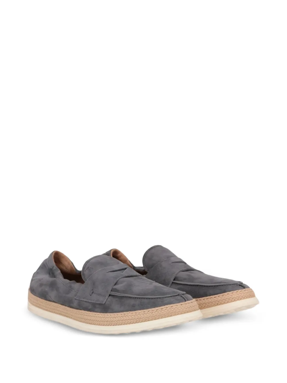 Tod's suede espadrilles Grijs