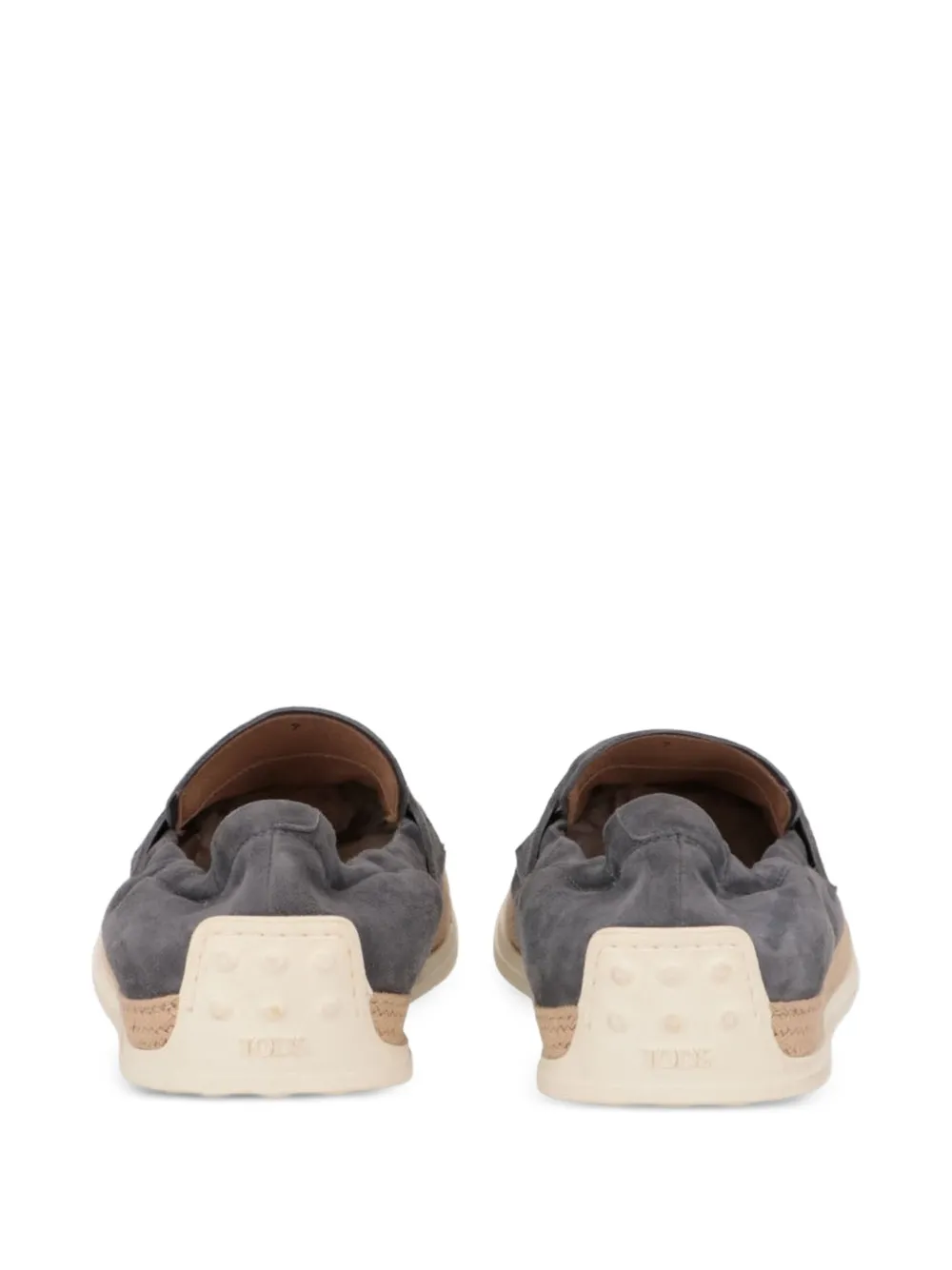 Tod's suede espadrilles Grijs