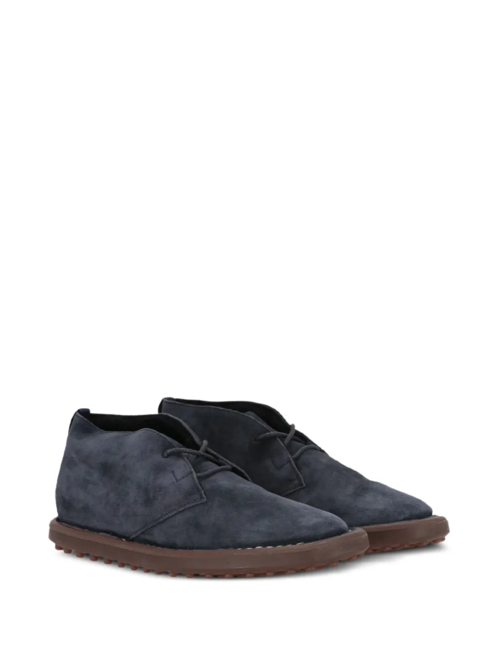 Tod's suede desert boots Blauw