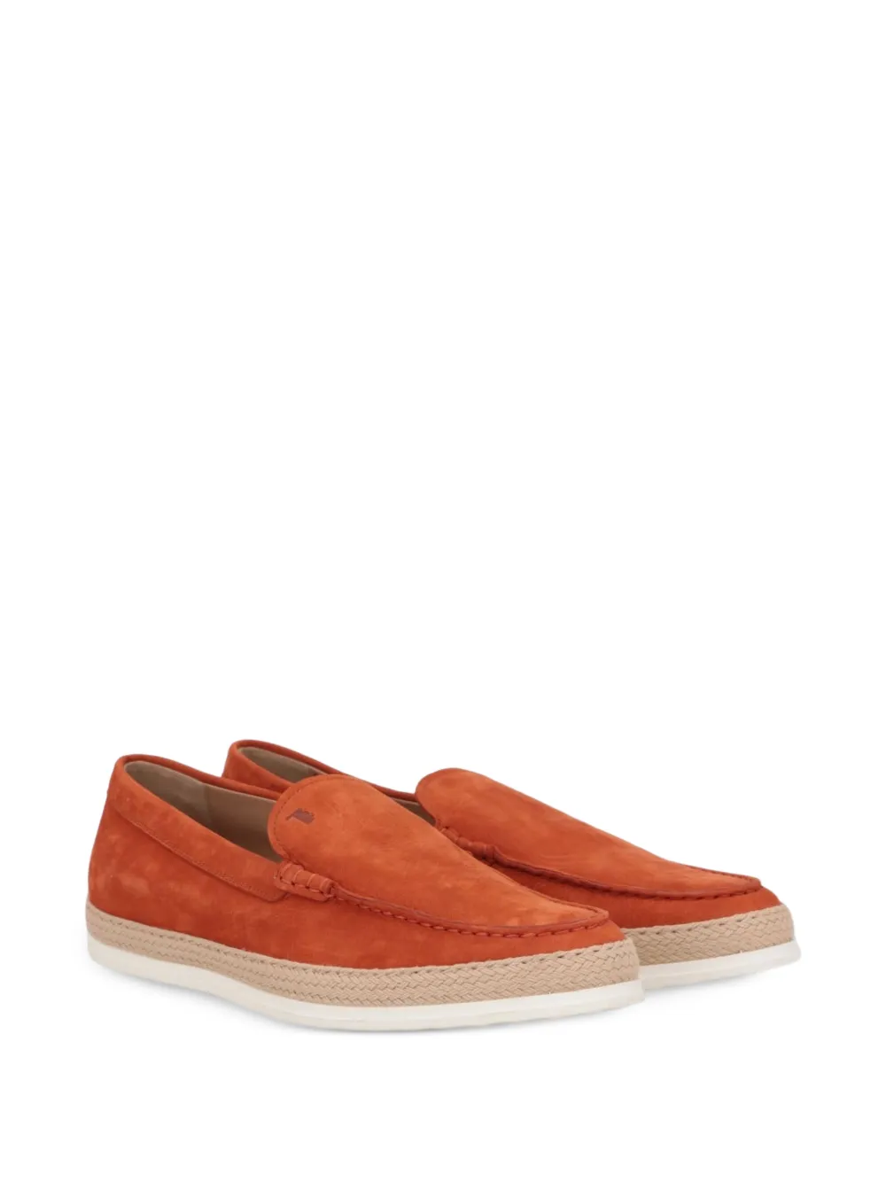 Tod's suede espadrilles Oranje