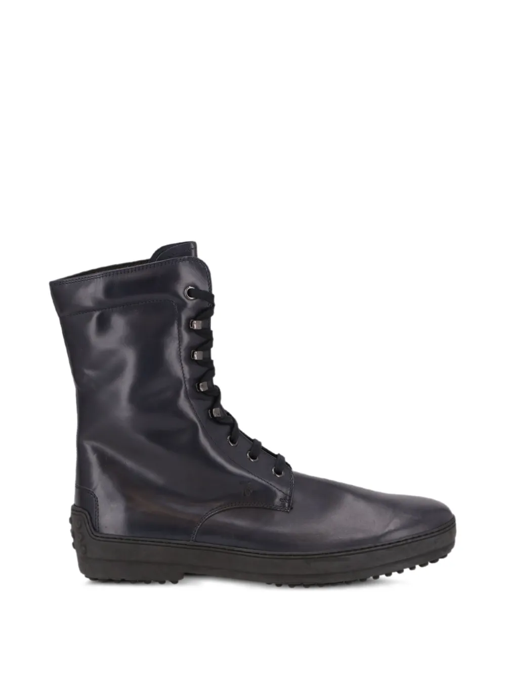 Tod's lace-up boots - Blu
