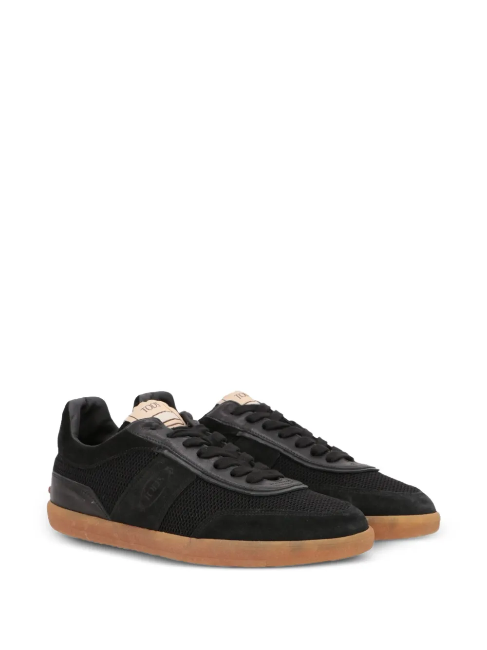 Tod's Gommino panelled sneakers Zwart