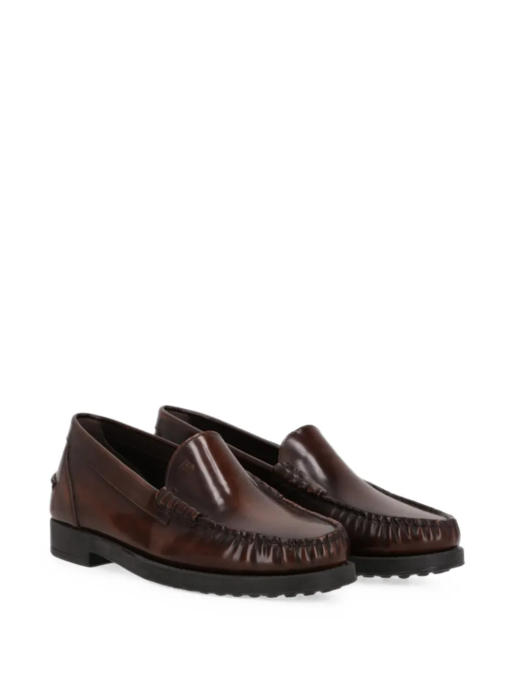 Tod's slip-on leather loafers Bruin