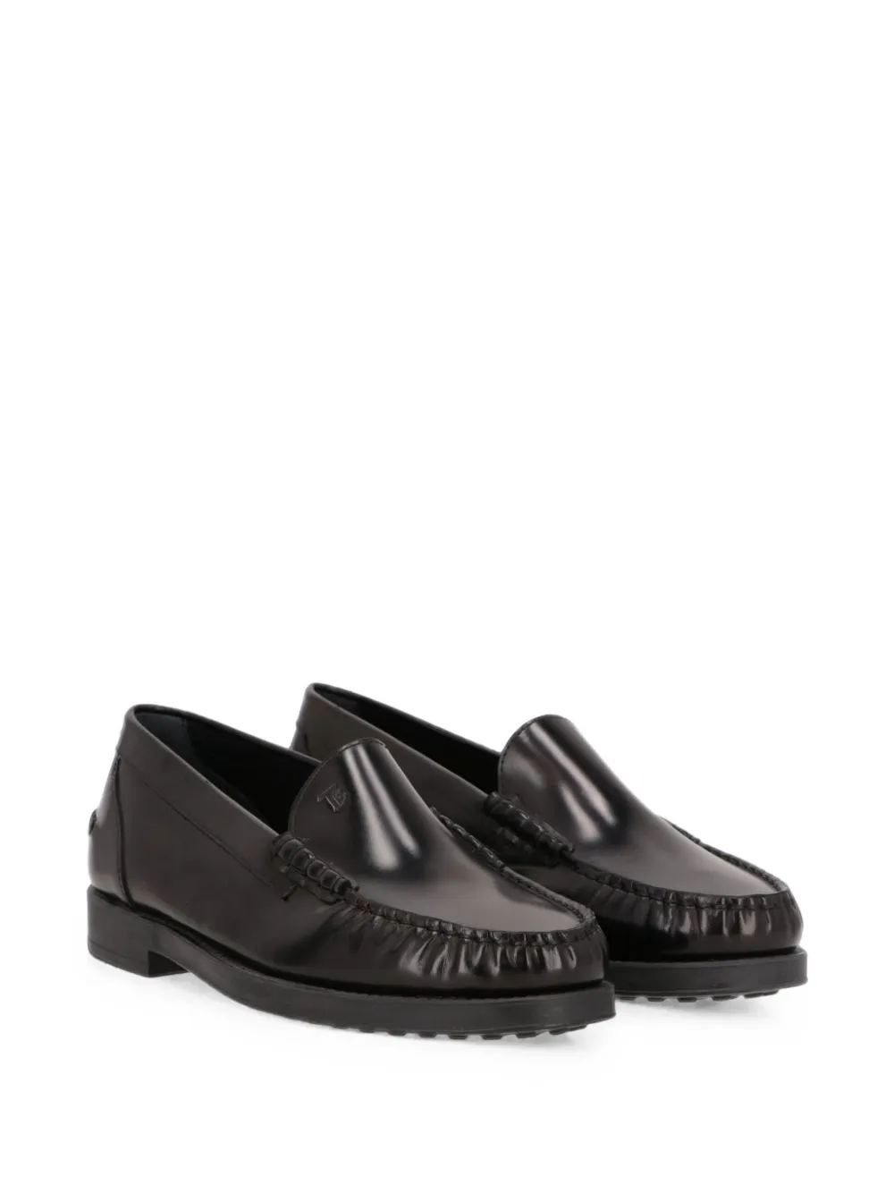Tod's apron-toe loafers Zwart