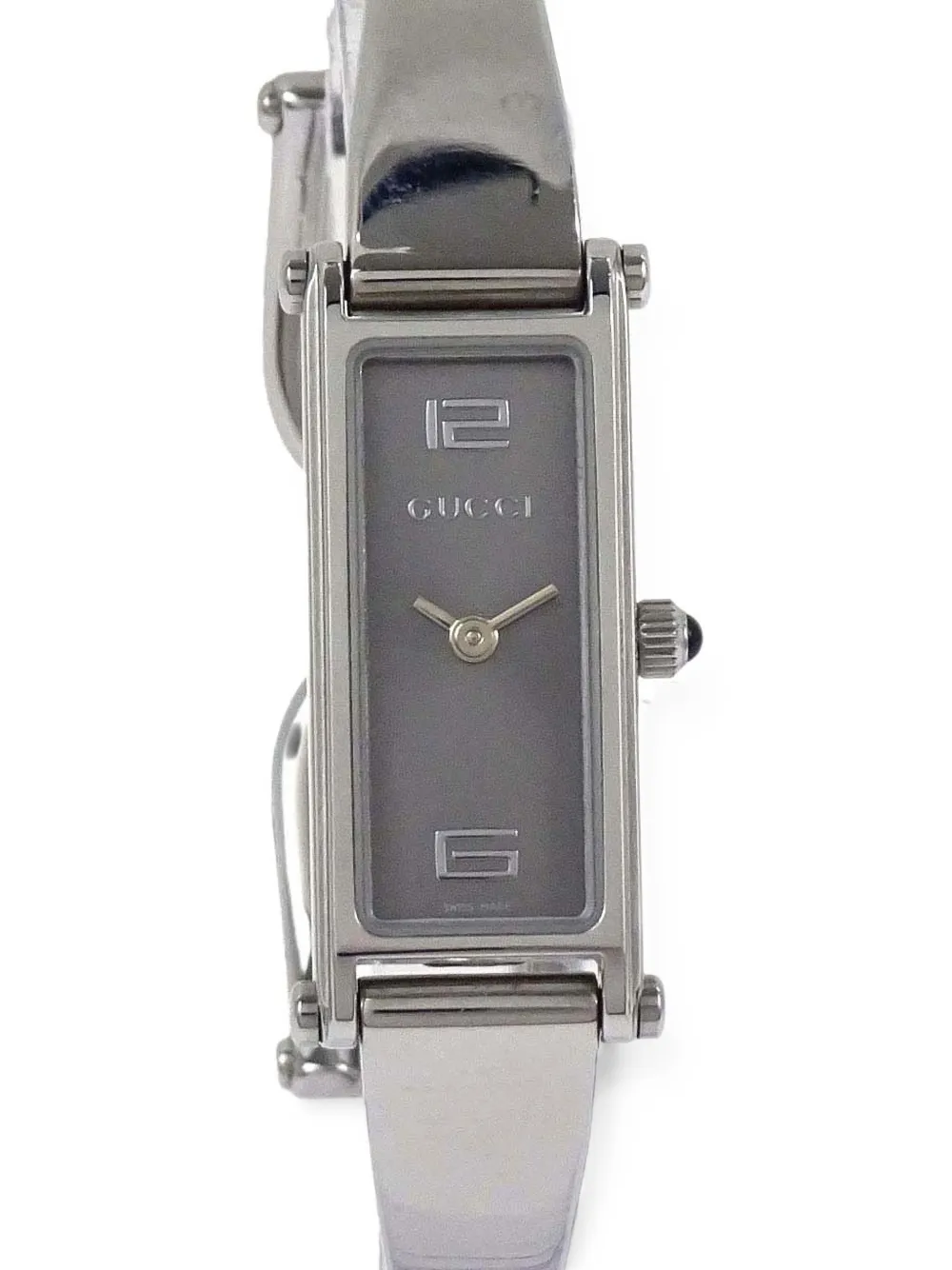 Gucci Pre-owned 1990-2000s 1500L 12mm Watch in Grey, view 2