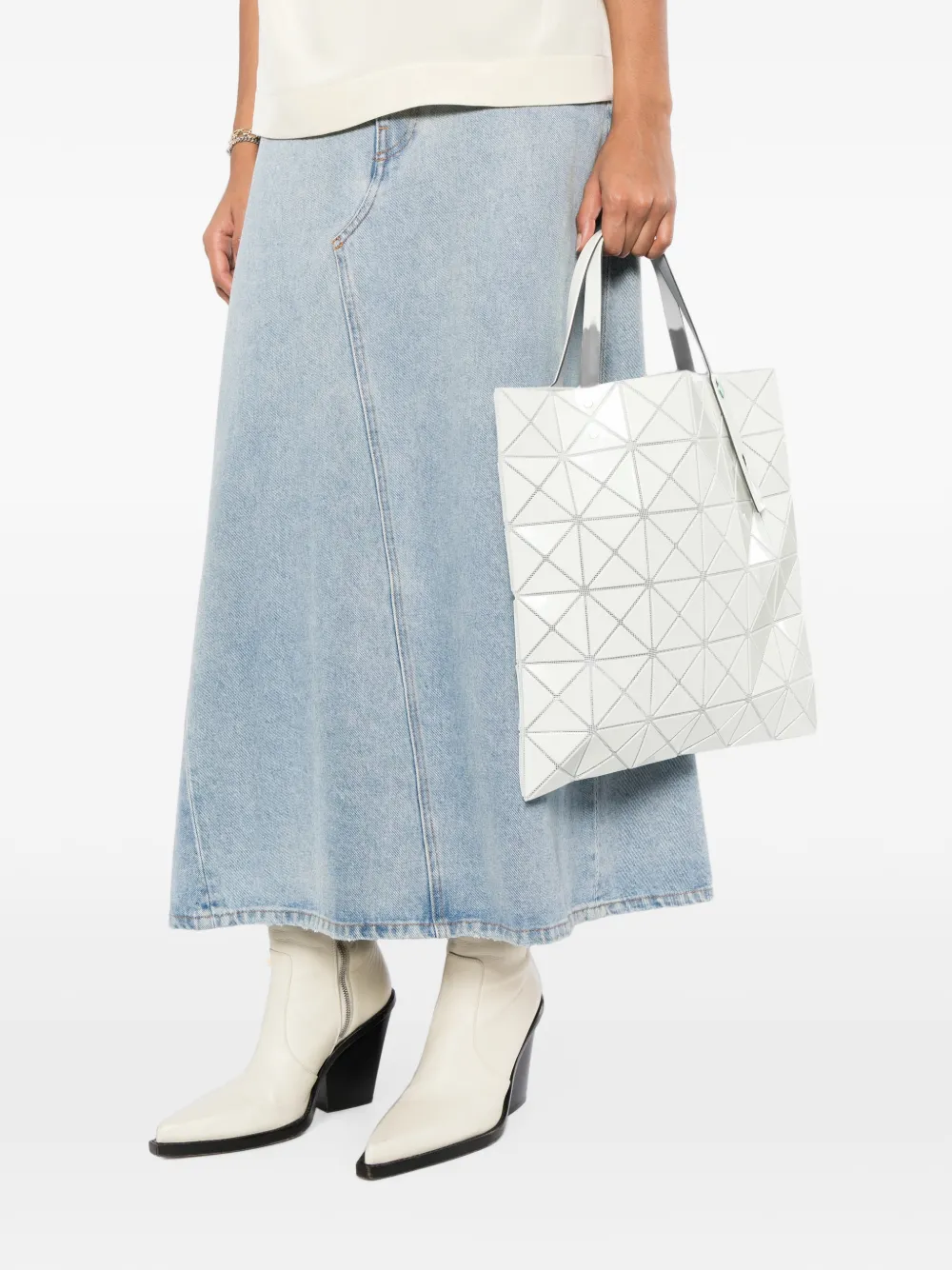 Bao Issey Miyake Lucent shopper Wit