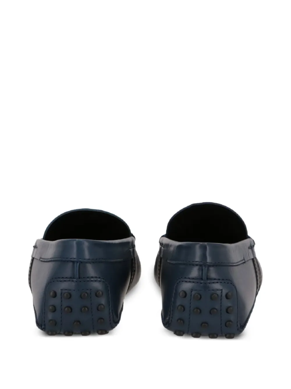 Tod's Gommino leather loafers Blauw