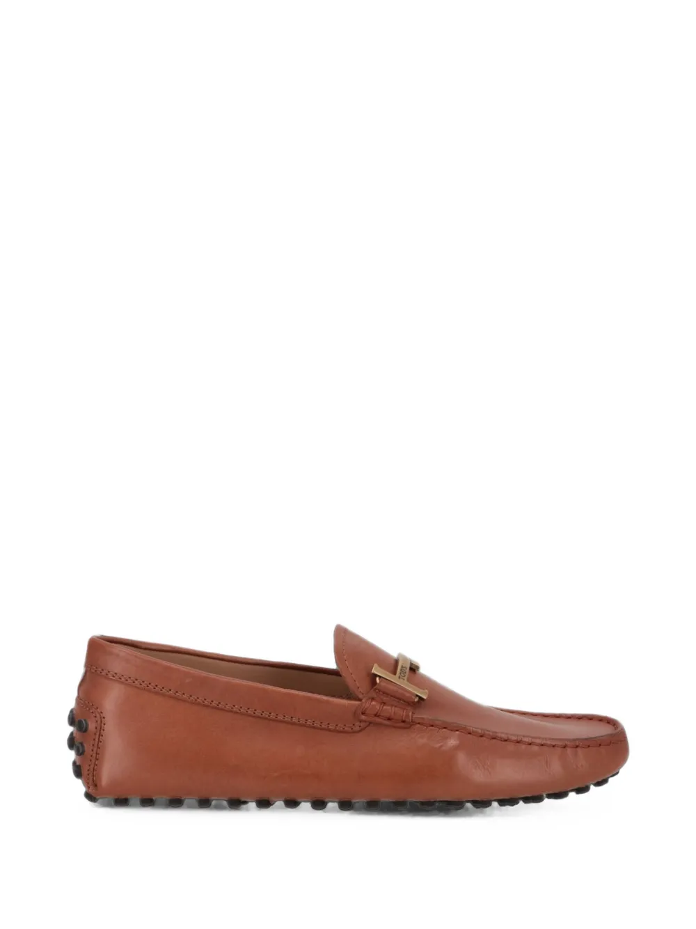 Tod's Gommino T Timeless leather loafers - Marrone