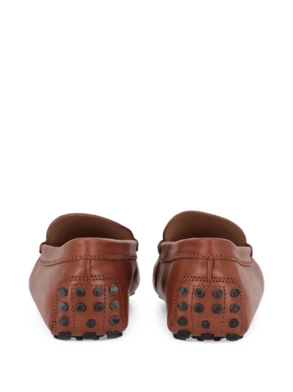 Tod's Gommino T Timeless leather loafers Bruin