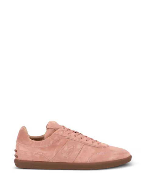 Tod's suede logo-embossed sneakers