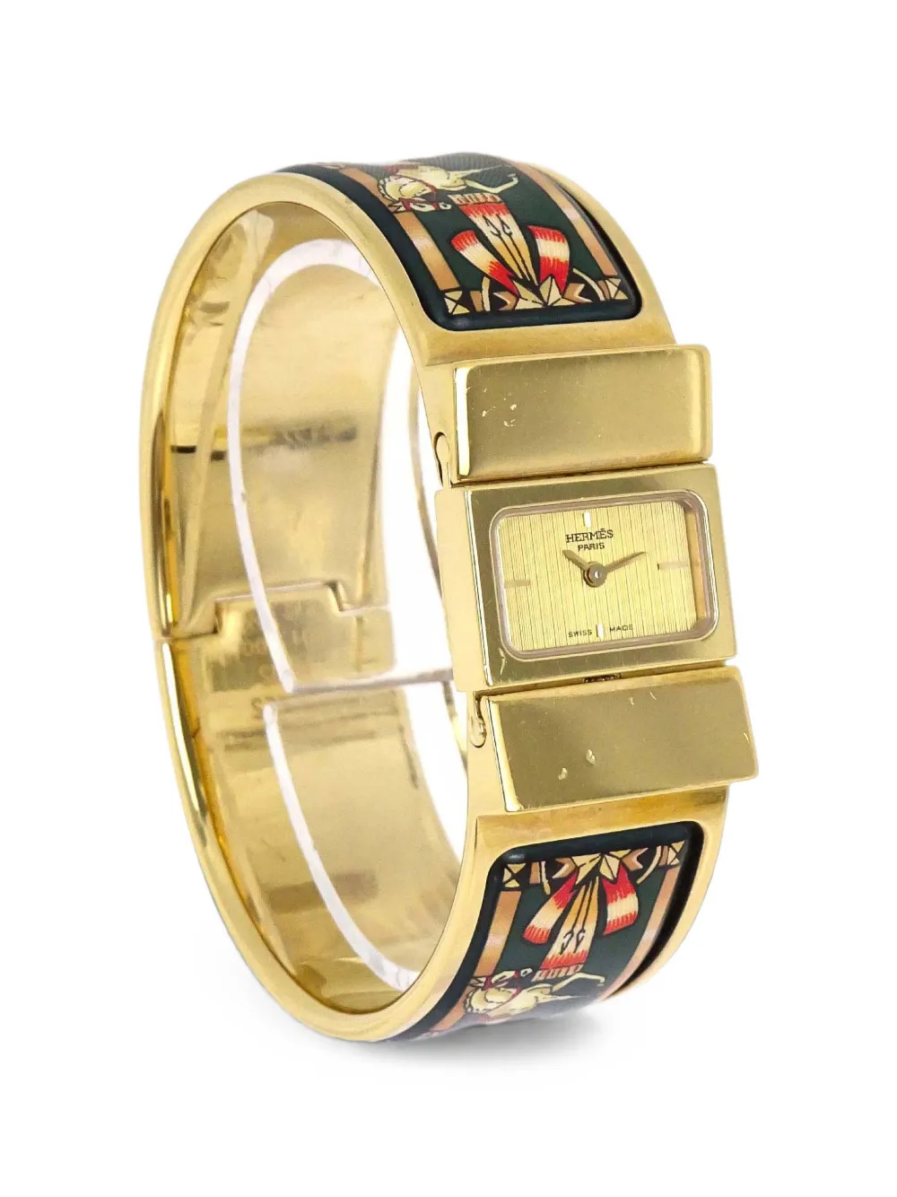 Hermès Pre-Owned 1990-2000s Loquet 20mm watch - Gold